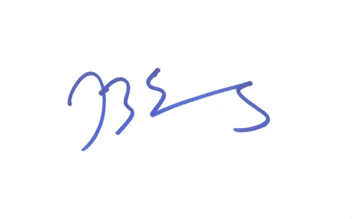 D.B. Sweeney autograph