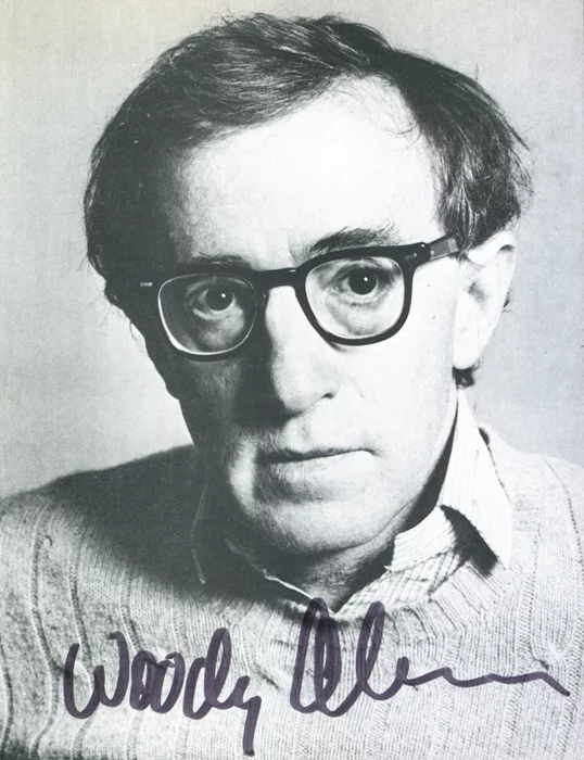 Woody Allen autograph