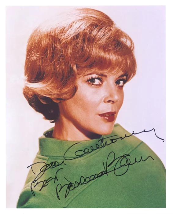 Barbara Bain autograph