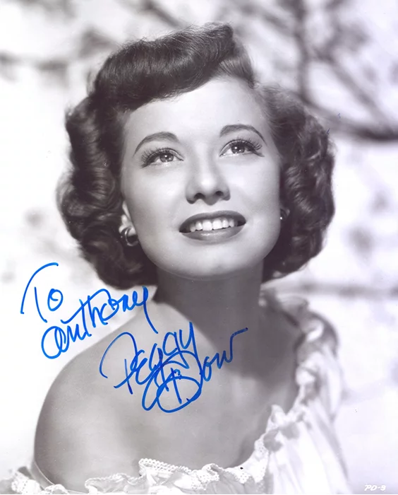 Peggy Dow autograph