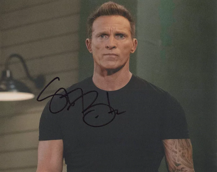 Steve Burton autograph