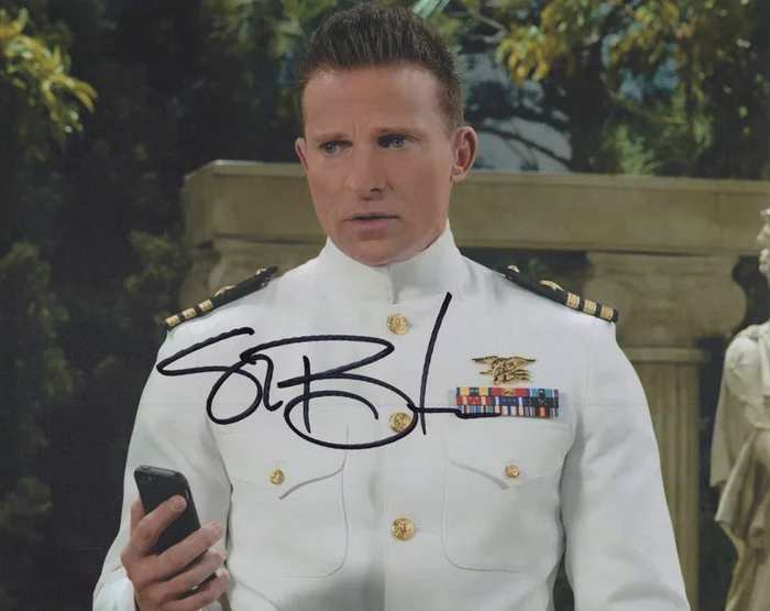 Steve Burton autograph