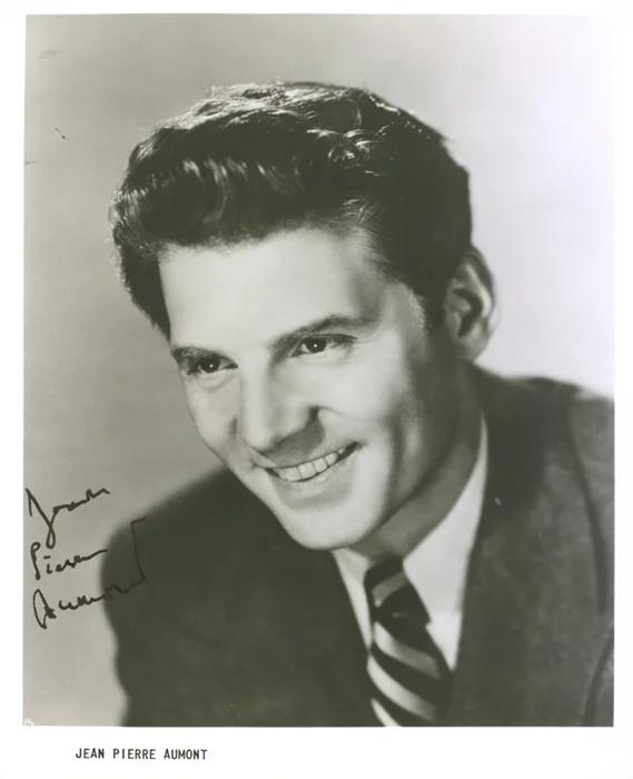 Jean-Pierre Aumont autograph