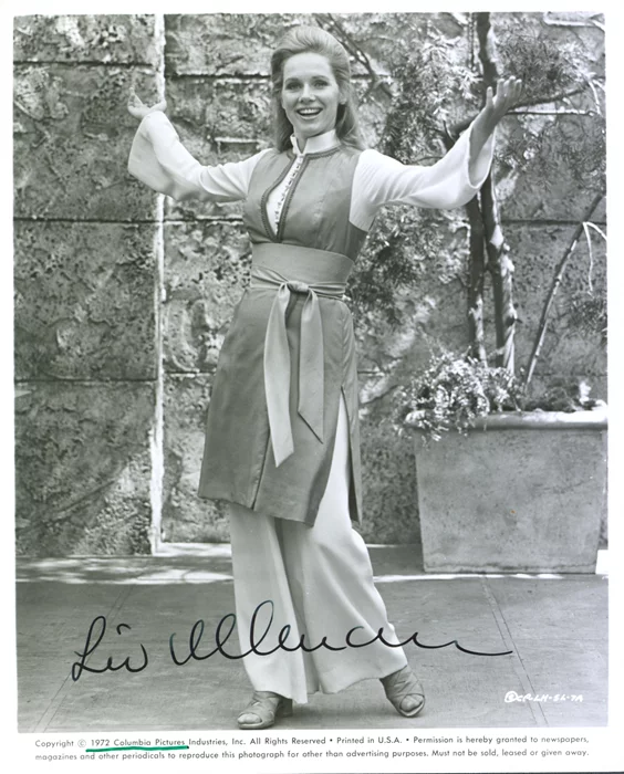 Liv Ullmann autograph