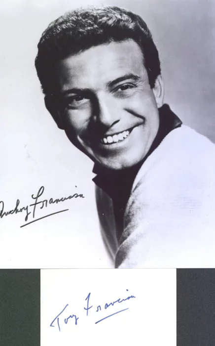 Tony Franciosa autograph