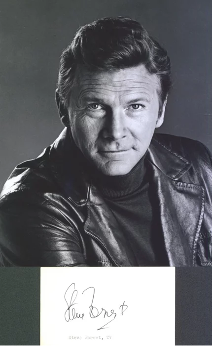 Steve Forrest autograph