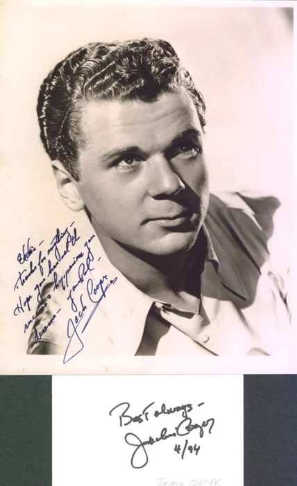 Jackie Cooper autograph