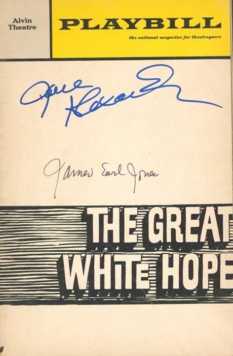 The Great White Hope autograph