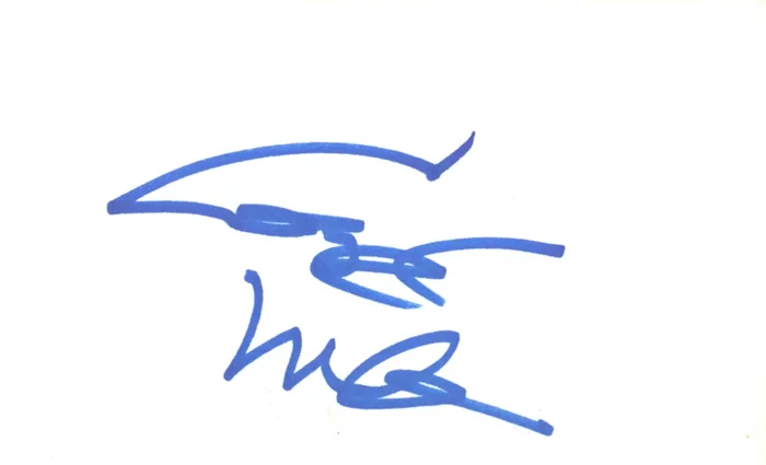 George C. Wolfe autograph