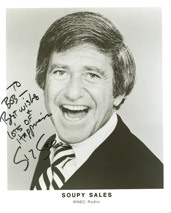 Soupy Sales autograph
