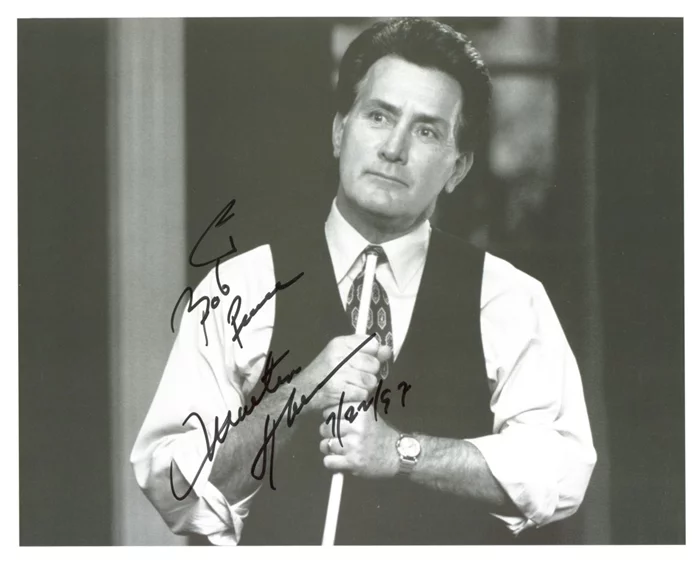 Martin Sheen autograph