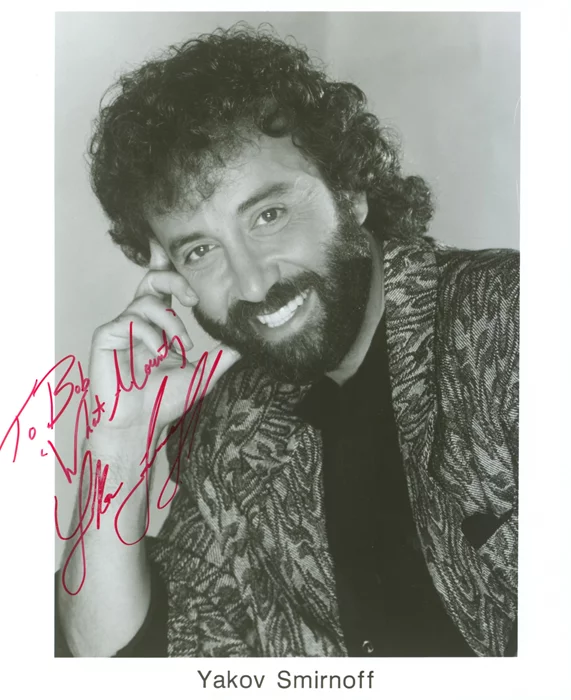 Yakov Smirnoff autograph