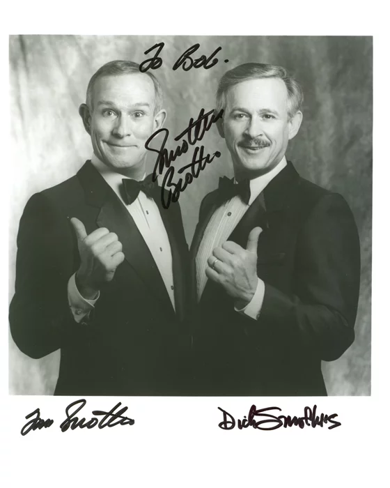 The Smothers Brothers autograph