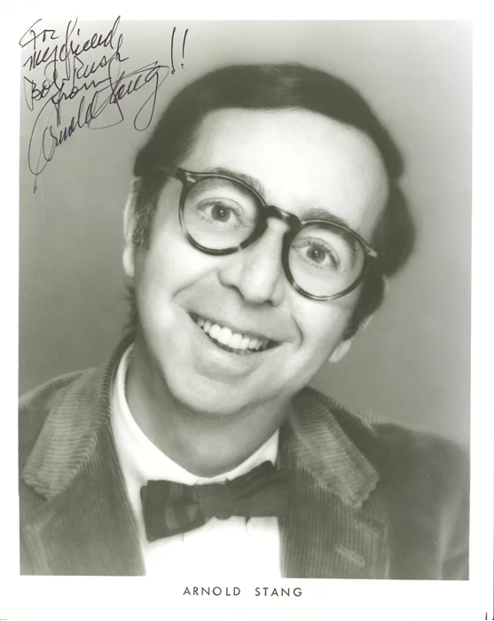 Arnold Stang autograph