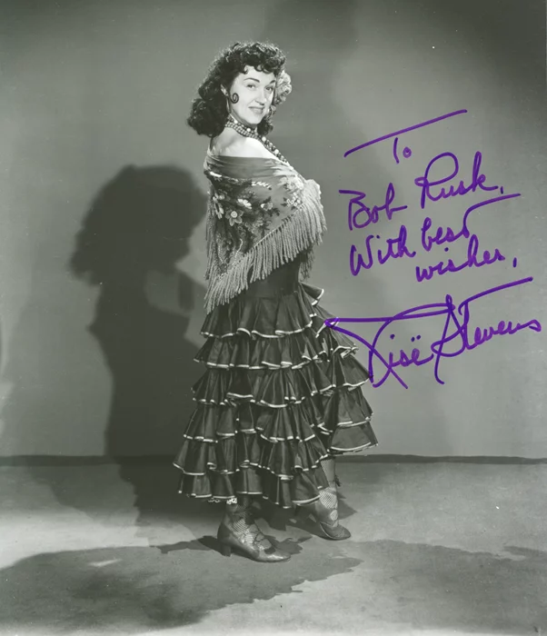 Rise Stevens autograph