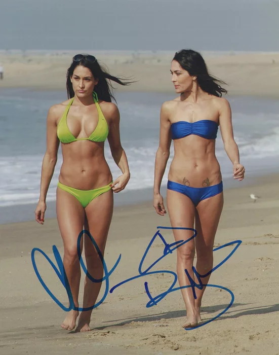 The Bella Twins autograph