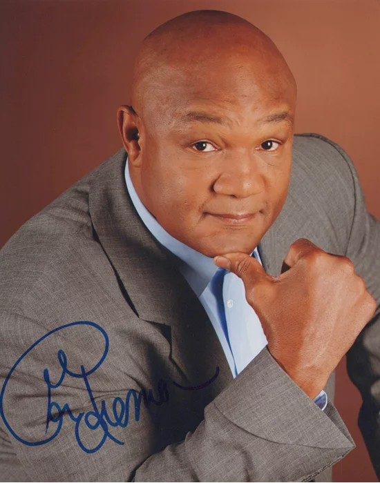 George Foreman autograph