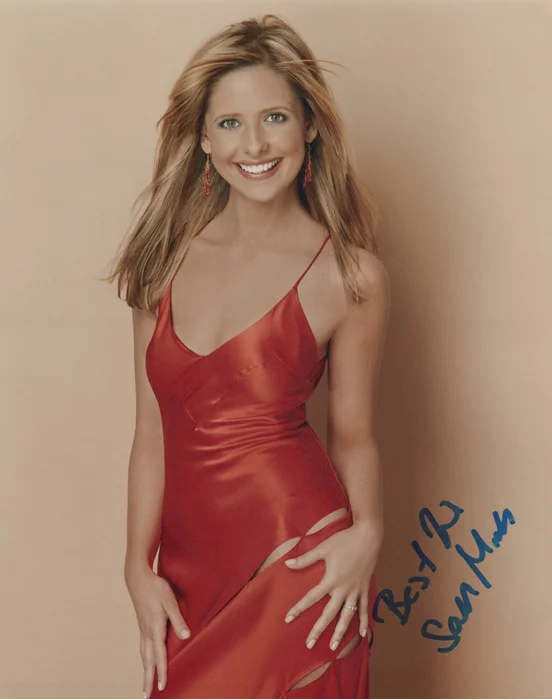 Sarah Michelle Gellar autograph