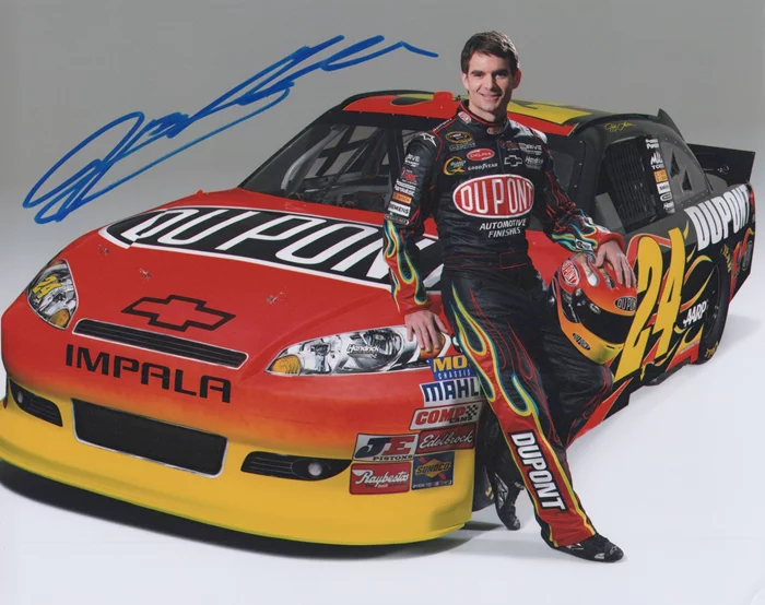 Jeff Gordon autograph