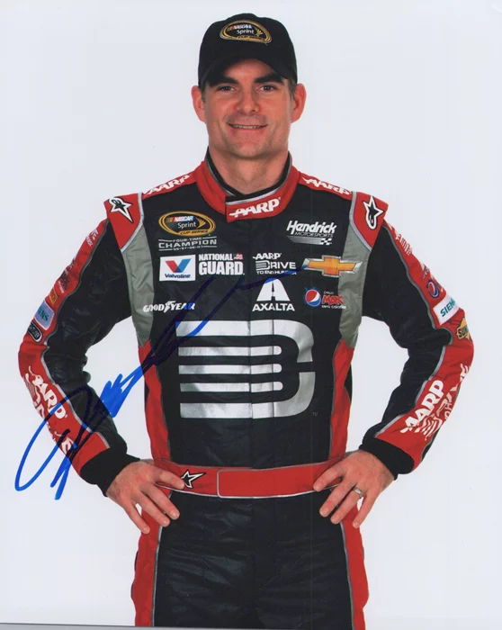 Jeff Gordon autograph