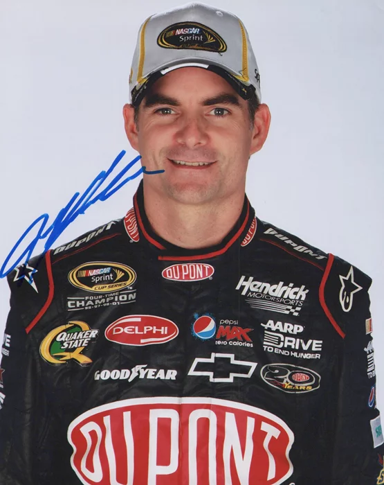 Jeff Gordon autograph