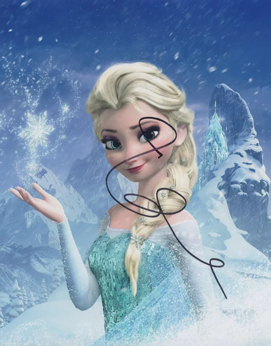 Idina Menzel autograph