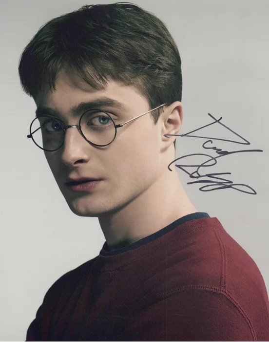 Daniel Radcliffe autograph