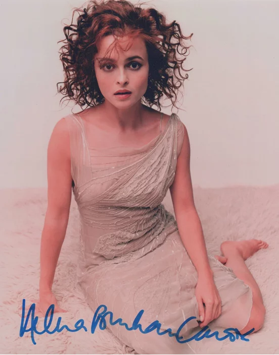 Helena Bonham Carter autograph
