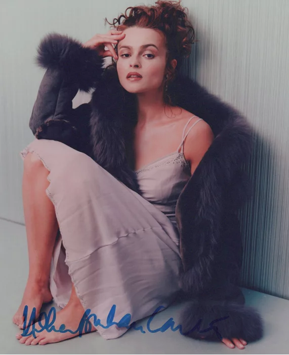 Helena Bonham Carter autograph