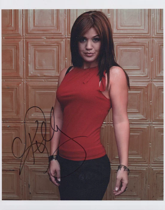 Kelly Clarkson autograph