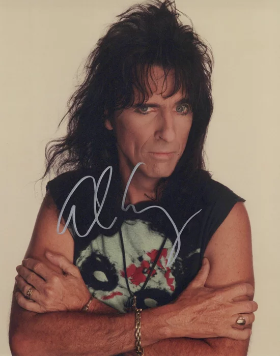 Alice Cooper autograph
