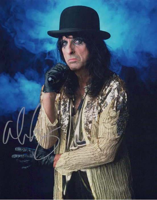 Alice Cooper autograph