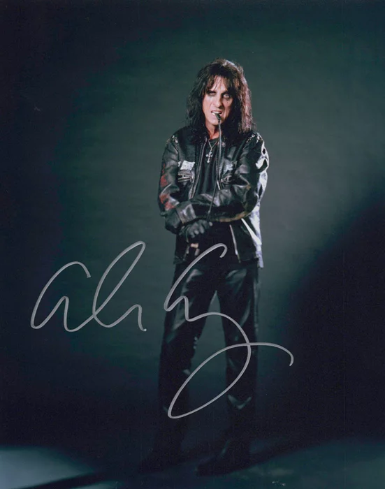 Alice Cooper autograph