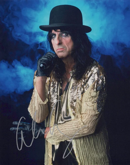 Alice Cooper autograph