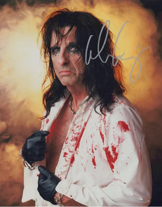 Alice Cooper autograph