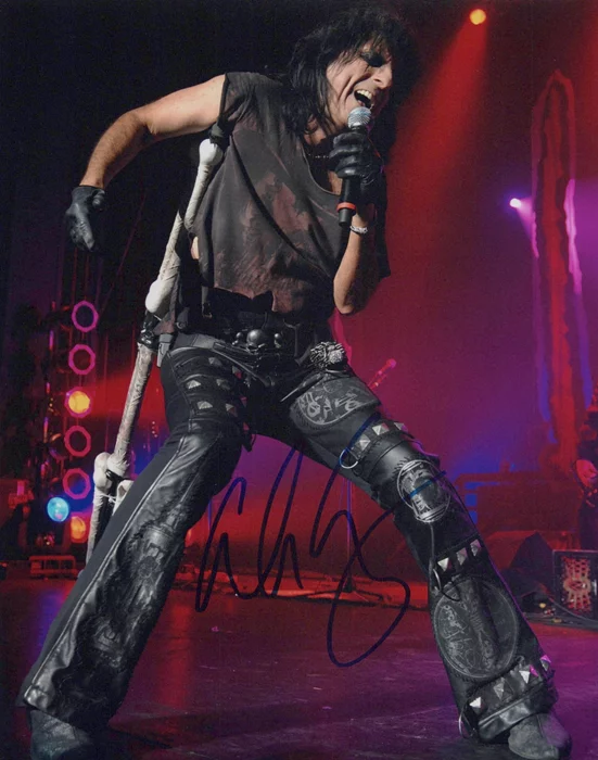Alice Cooper autograph