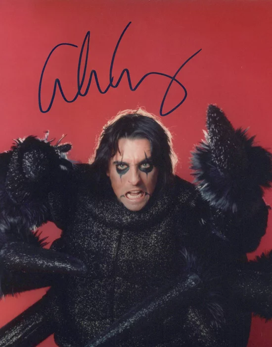 Alice Cooper autograph