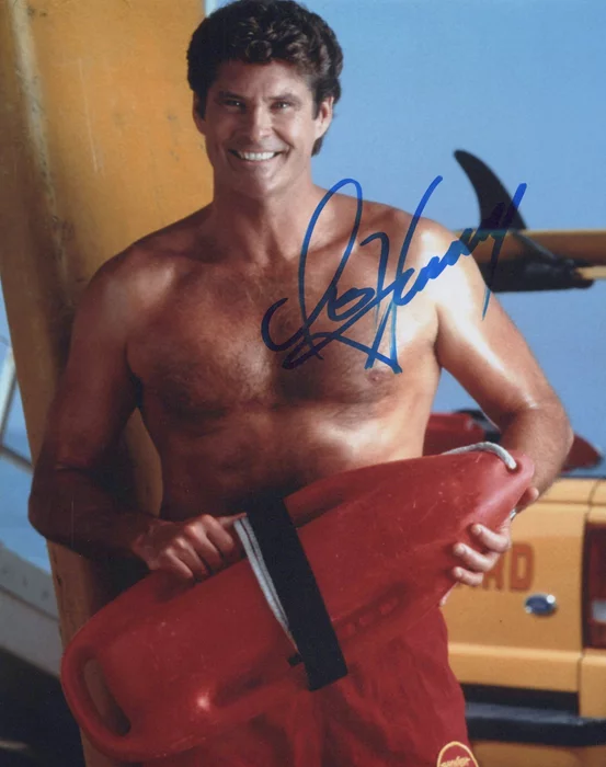 David Hasselhoff autograph