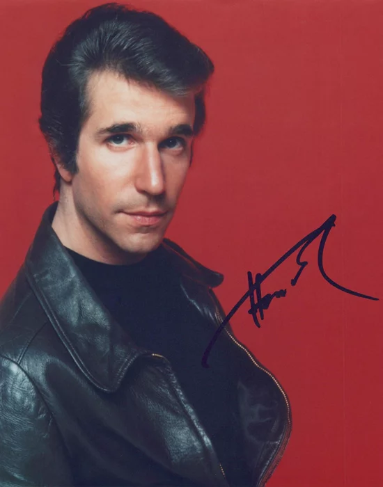 Henry Winkler autograph
