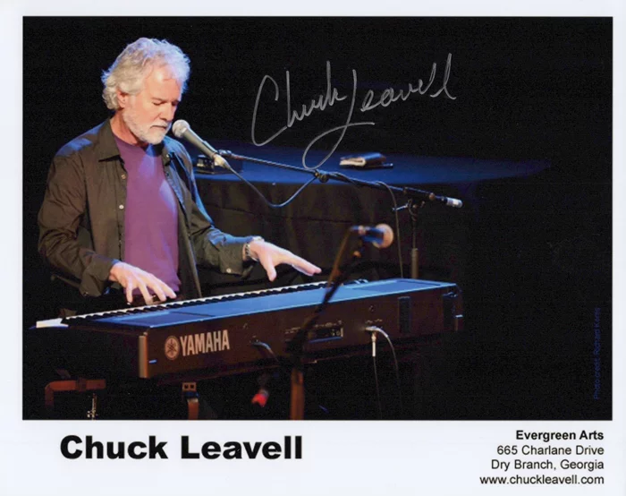 Chuck Leavell autograph