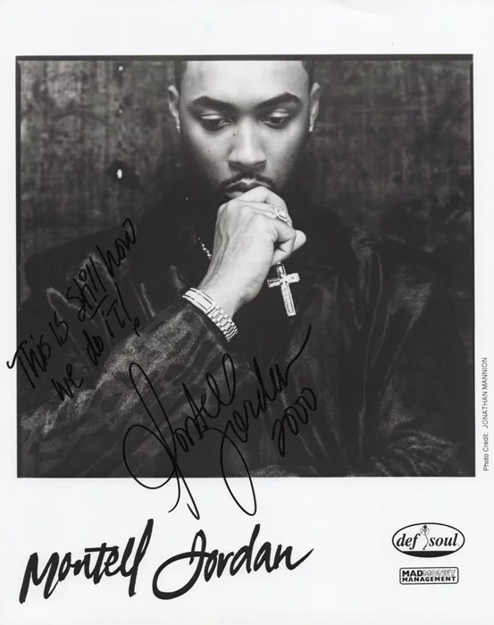 Montell Jordan autograph