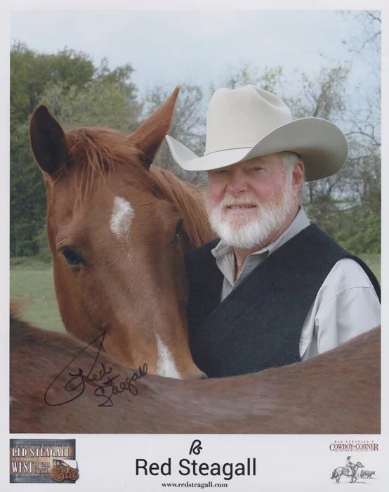 Red Steagall autograph