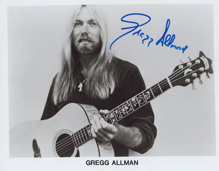 Gregg Allman autograph