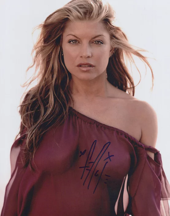 Stacy Ferguson autograph