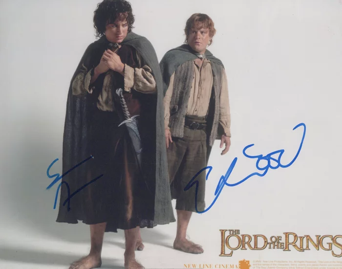 Lord of the Rings autograph